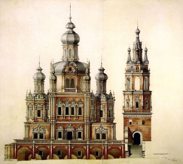 Стиль нарышкинское Барокко