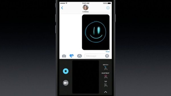 Рисунки в Digital Touch на iphone