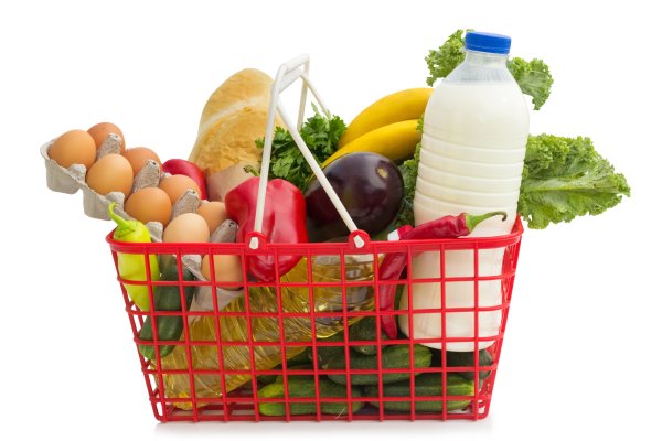 Корзинка с продуктами