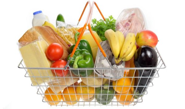 Корзина с продуктами