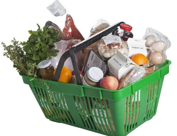 Корзина с продуктами