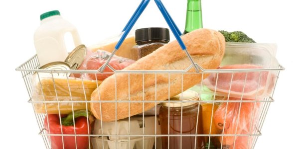 Корзинка с продуктами