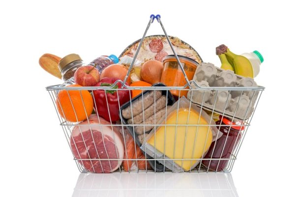 Корзина с продуктами