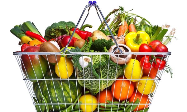 Продуктовая корзина в подарок
