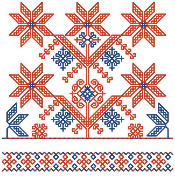 Карело-финский орнамент