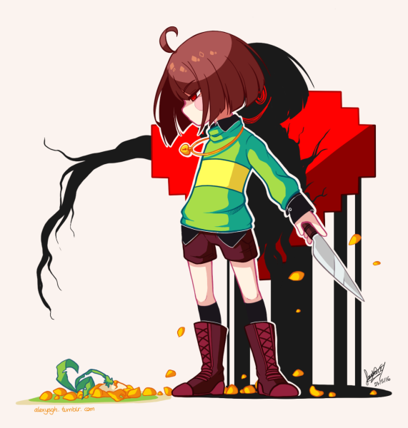 Чара Undertale Art
