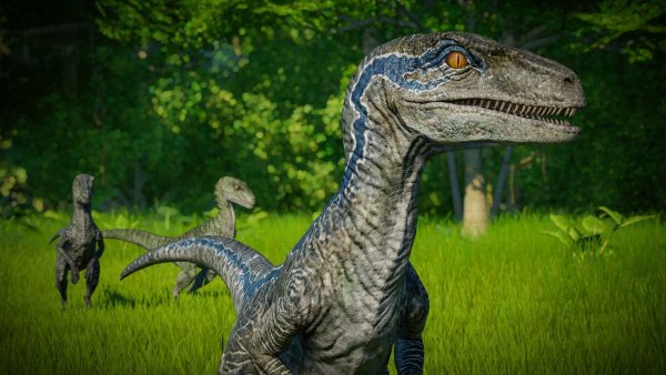 Jurassic World Evolution Велоцираптор Блю