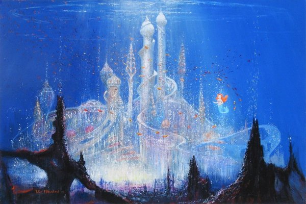 Русалочка дворец морского царя