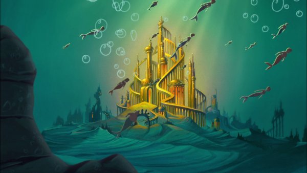 Русалочка дворец морского царя
