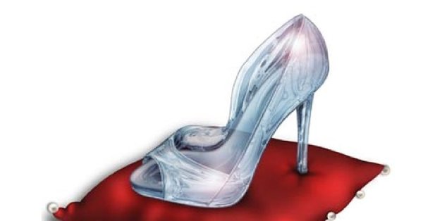 Хрустальная туфелька нарисовать