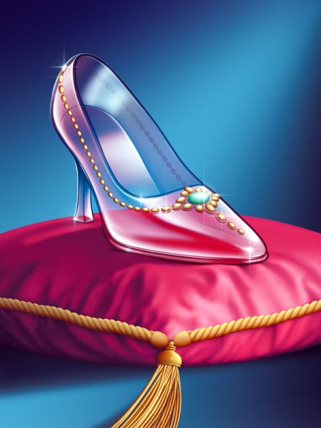 Хрустальная туфелька Золушки