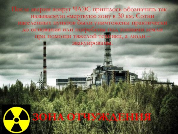 Зона вокруг Чернобыля