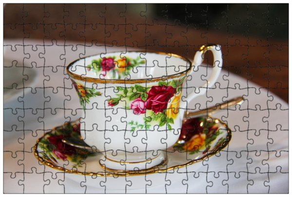 Чашка чайная изящная