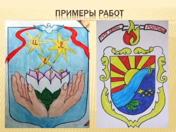 Символы для герба семьи