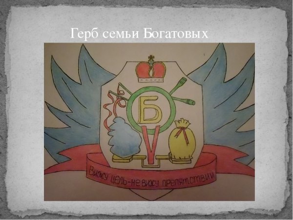 Флаг семьи