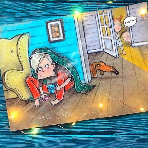 Мария Горбунова(Mary Gorbunova Illustrator) @Mary_Chemi