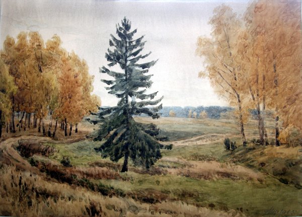 Ель картинки картина (50 фото)