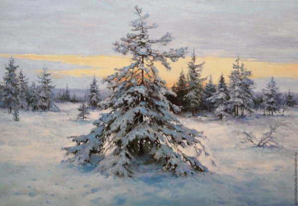 Сосны в живописи