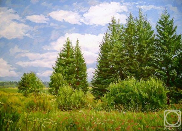 Зимние пейзажи Карла гауптмана