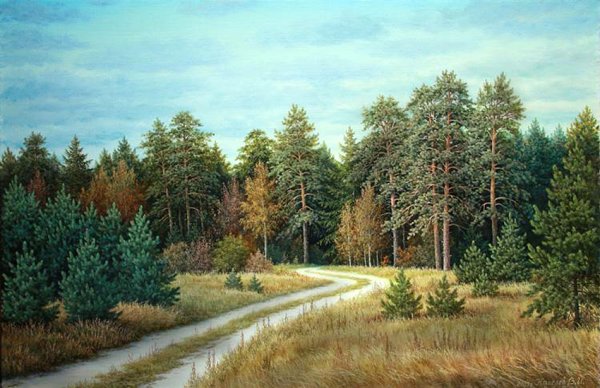 Иван Шишкин "еловый лес зимой"