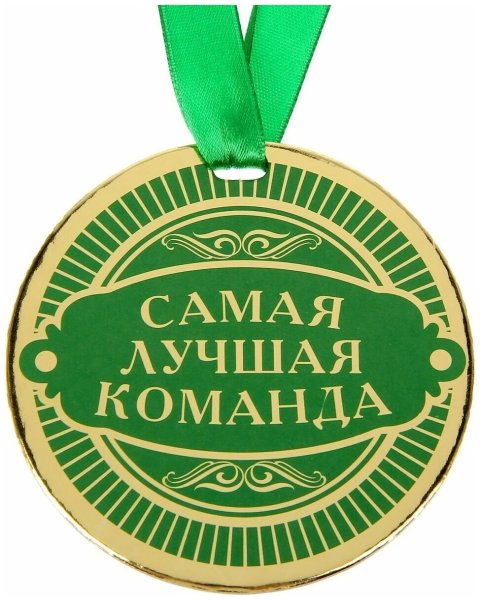 Медаль лучшая команда