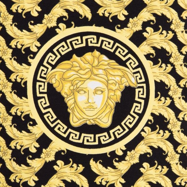 Versace логотип золотой