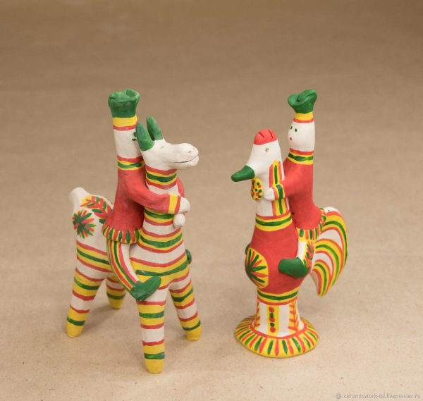 Филимоновская игрушка деревня Филимоново