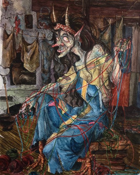 Кикимора Болотная мифология