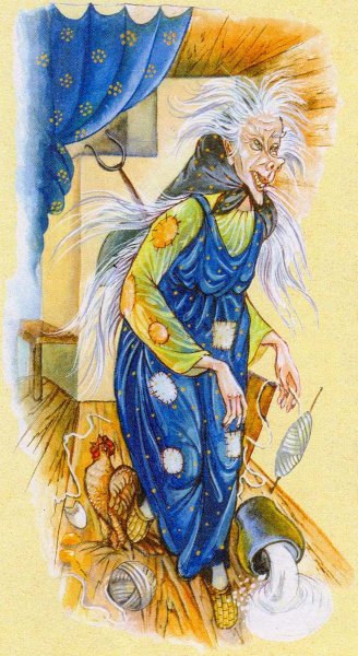 Домовая Кикимора Славянская мифология