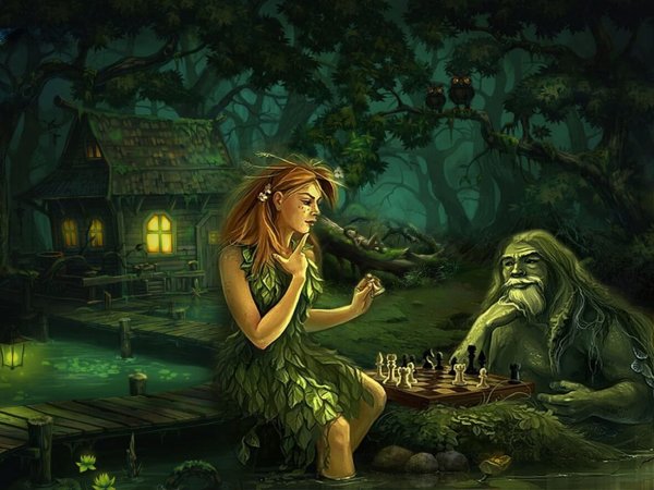 Кикимора Болотная ведьма