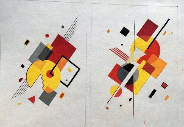 Кандинский статика и динамика