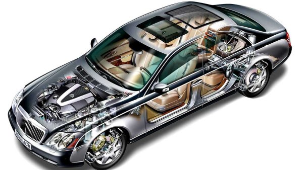 Maybach w240 двигатель