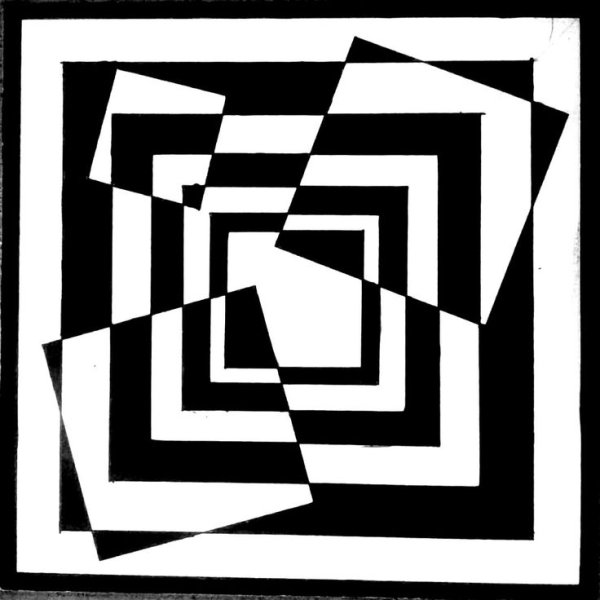 Композиция из геометрических фигур