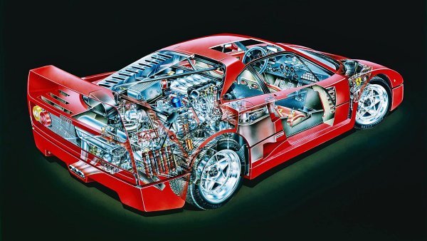 Ferrari f40 engine