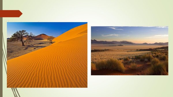 Зоны пустыни-полупустыни в Евразии