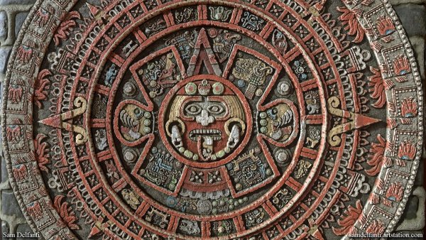 Календарь ацтеков — «Солнечный камень»