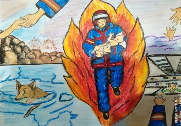 Звезда спасения конкурс рисунков