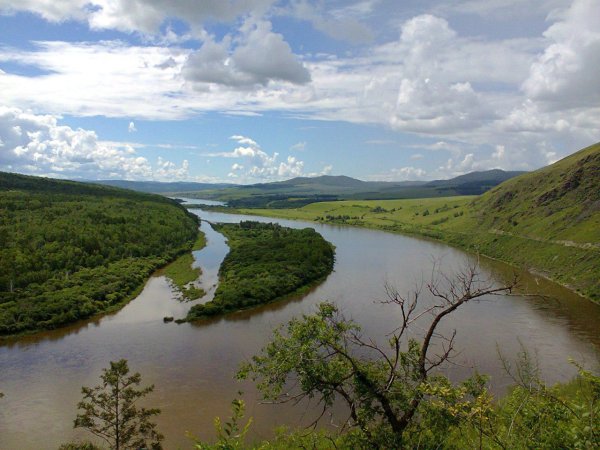 Река Шилка Забайкальского края