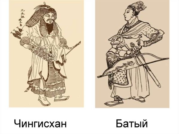 Хан Батый китайский рисунок