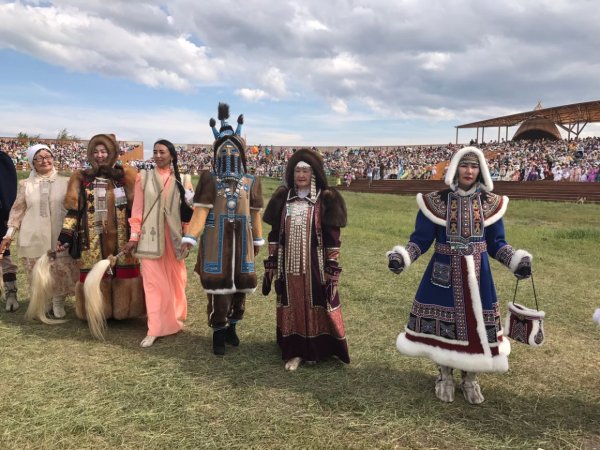 Национальный костюм Саха якутов