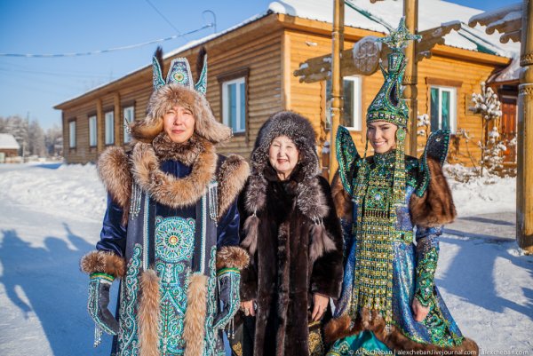 Якутская Национальная зимняя одежда