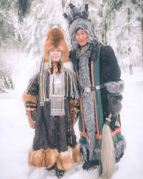 Одежда якутов зимняя