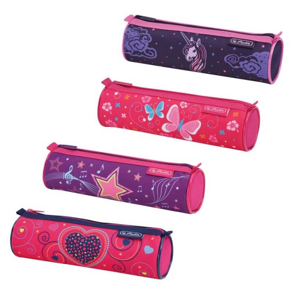 Herlitz пенал-косметичка triangular Space