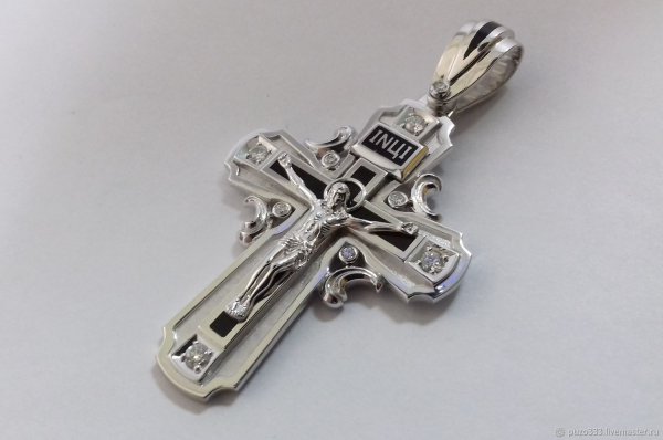 Крестик мужской