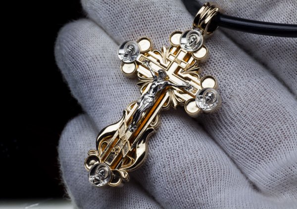 Крест ювелирный