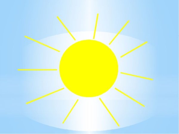 Солнце для дошкольников