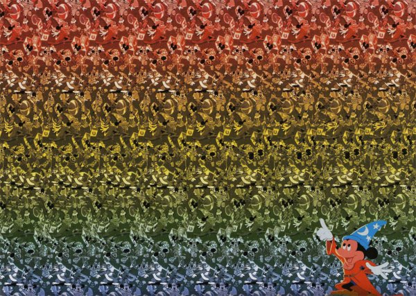 Стереограмма Король Лев