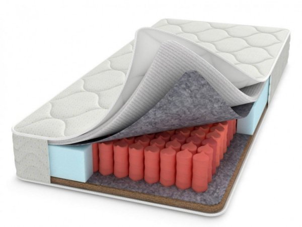 Матрас Орматек via-Yellow SMARTSPRING hard 140x195 пружинный