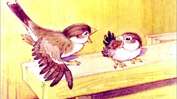 Максим Горький "Воробьишко"