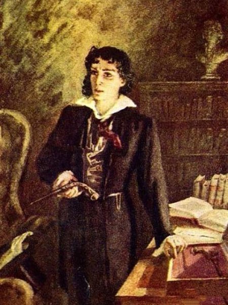 Евгений Онегин и Владимир Ленский